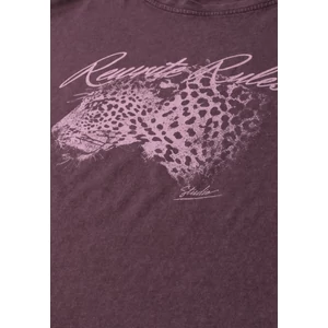 Kép 5/6 - Póló - Studio_Washed leo partprint sh - 2607