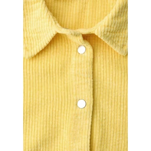 Kép 6/6 - Blúz - Corduroy shirtcollar blouse w 2602