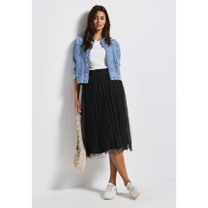 Kép 4/6 - Szoknya - Midi Plissee Tuell skirt solid 2505