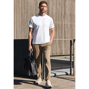 Kép 3/6 - Póló - T-Shirt, slub, turn up - 2606