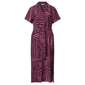 Kép 3/5 - Ruha - Bowling collar Shirt Dress_AOP - 2607