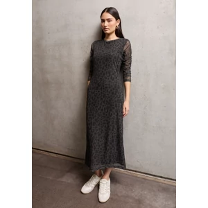 Kép 1/5 - Ruha - Mesh Dress_AOP 2508 WS02