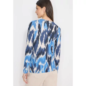 Kép 3/6 - Ing - Cosy Melange AOP V-Neck 2602