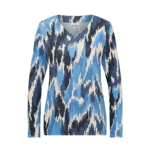 Kép 5/6 - Ing - Cosy Melange AOP V-Neck 2602