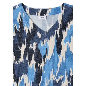 Kép 6/6 - Ing - Cosy Melange AOP V-Neck 2602