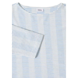 Kép 6/6 - Ing - Wavy Structure Stripe T-Shirt 2602