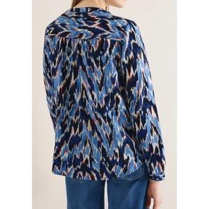 Kép 3/6 - Blúz - Zipper Print Blouse 2602