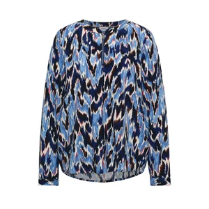 Kép 5/6 - Blúz - Zipper Print Blouse 2602