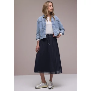 Kép 4/6 - Szoknya - Mesh Plissée jog skirt_solid 2603