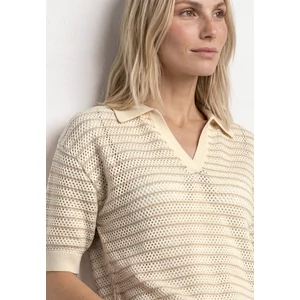 Kép 1/5 - Pulóver - polo sweater stripes - 2604