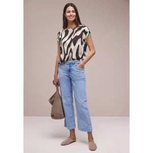 Kép 3/7 - Blúz - Roundneck shirtblouse w tape d - 2604