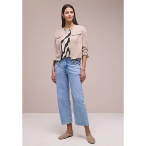 Kép 7/7 - Blúz - Roundneck shirtblouse w tape d - 2604
