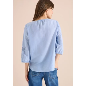 Kép 2/7 - Blúz - Chambray Deco Blouse - 2604