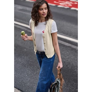 Kép 1/7 - Póló - knit look rib vest - 2603