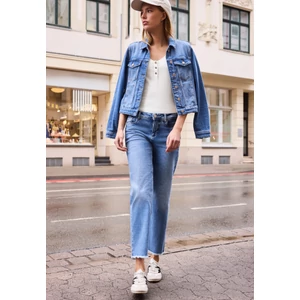 Kép 7/7 - Póló - shirt w.button panel and volan - 2604