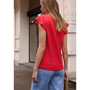 Kép 2/7 - Póló - shirt w.button panel and volan - 2604