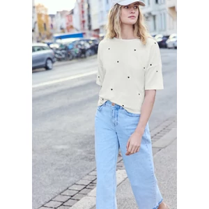 Kép 1/7 - Póló - allover heart print shirt - 2604