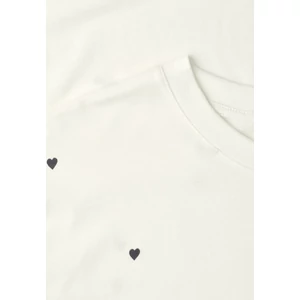 Kép 5/7 - Póló - allover heart print shirt - 2604
