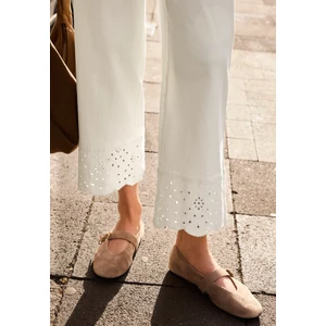 Kép 6/7 - Nadrág - Studio Style Wide Leg,mw,ecru - 2604