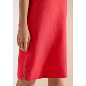 Kép 6/7 - Ruha - LI/CV_Solid Split Neck Dress - 2605