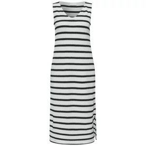 Kép 4/5 - Ruha - SE_striped sleeveless Dress_de - 2605