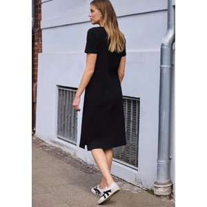 Kép 2/6 - Ruha - T-Shirt Rib Dress_solid - 2605
