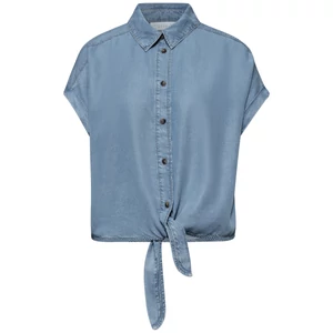 Kép 4/6 - Blúz-Ing - Studio Style Blouse,light blue - 2605