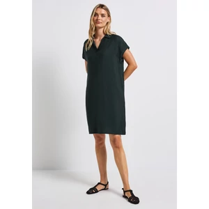 Kép 4/6 - Ruha - EOS_Viscose Shirt Dress_Solid 2505