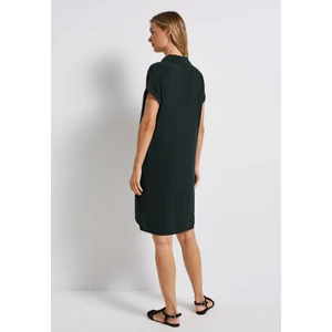 Kép 3/6 - Ruha - EOS_Viscose Shirt Dress_Solid 2505