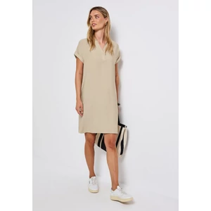 Kép 4/6 - Ruha - EOS_Viscose Shirt Dress_Solid 2505