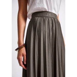 Kép 4/6 - Szoknya - Midi skirt Plissée solid 2506