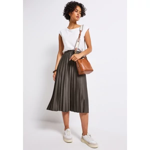 Kép 1/6 - Szoknya - Midi skirt Plissée solid 2506