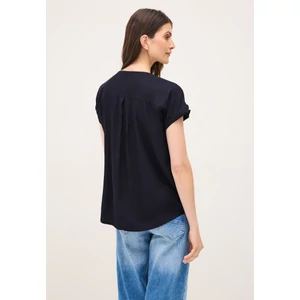 Kép 3/6 - Blúz - TOS Solid Blouse w. Knot 2506