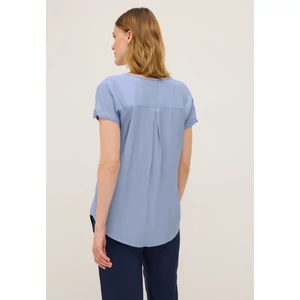 Kép 3/6 - Blúz - TOS Solid Blouse w. Knot 2506