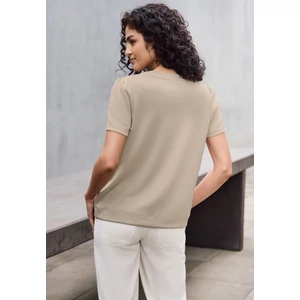 Kép 3/6 - Póló - LTD QR_Studio_shirt w.puff sle 2506