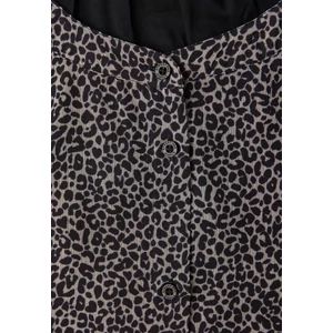 Kép 6/6 - Blúz-Ing - Buttoned chiffon tunic blouse 2602