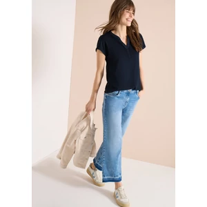 Kép 3/7 - Ing - NOS Solid Rib Collar Tunic - 26FS