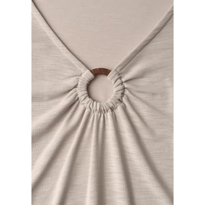 Kép 5/6 - Ing - silk look shirt w.deco detail - 2605