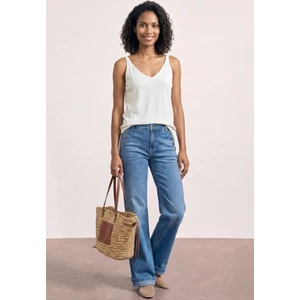 Kép 3/6 - Ing - structure v-neck top - 2605