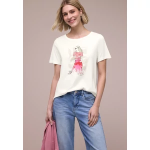 Kép 6/6 - Ing - lady partprint shirt - 2605