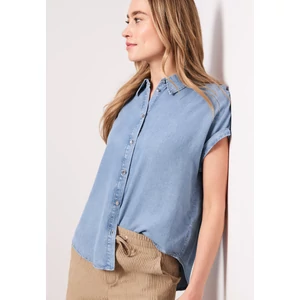 Kép 1/6 - Blúz - SOL_Washed shirtcollarblouse w - 2605