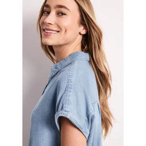 Kép 6/6 - Blúz - SOL_Washed shirtcollarblouse w - 2605