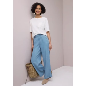 Kép 3/7 - Nadrág - Washed Wide Leg HW Flap Detail - 2605