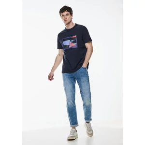Kép 3/5 - Póló - T-Shirt  with multicoloured pa - 2404