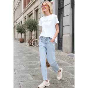 Kép 6/7 - Póló - SE_embroidered wording shirt - 2605