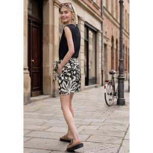 Kép 2/5 - Nadrág - Studio_AOP Shorts w. Belt Visc - 2605