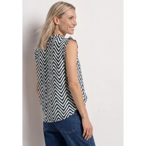 Kép 2/6 - Blúz - EOS_AOP Top w. frills - 2606