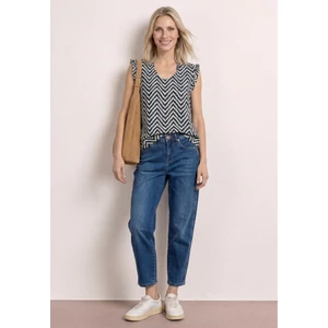 Kép 3/6 - Blúz - EOS_AOP Top w. frills - 2606