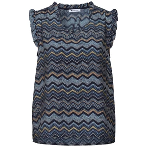 Kép 4/6 - Blúz - EOS_AOP Top w. frills - 2606