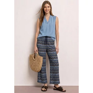 Kép 3/6 - Nadrág - EOS_Style Emee_HW_Wide Leg_AOP - 2606